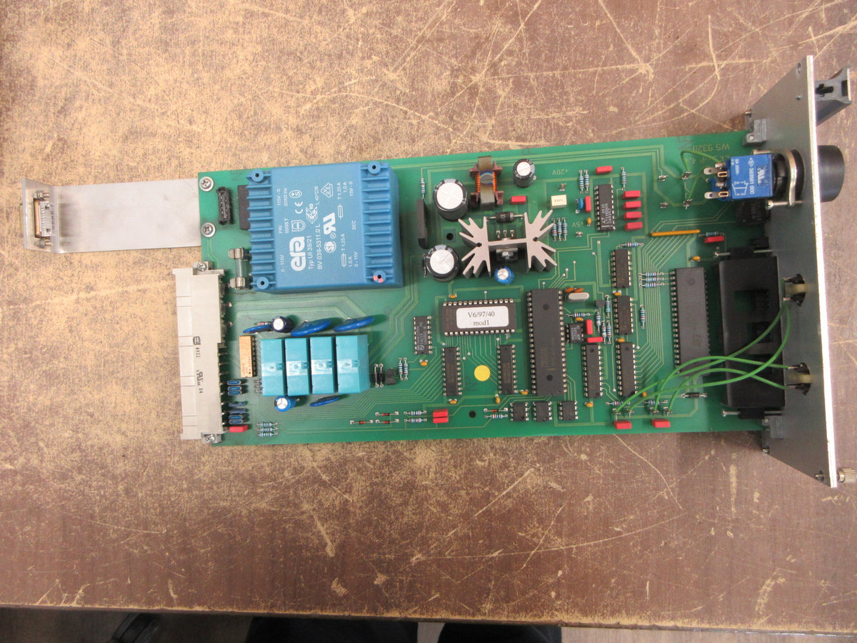Shalter KKS uP 4.1 Programming Board WS 9328 * No Rear Cable * Used