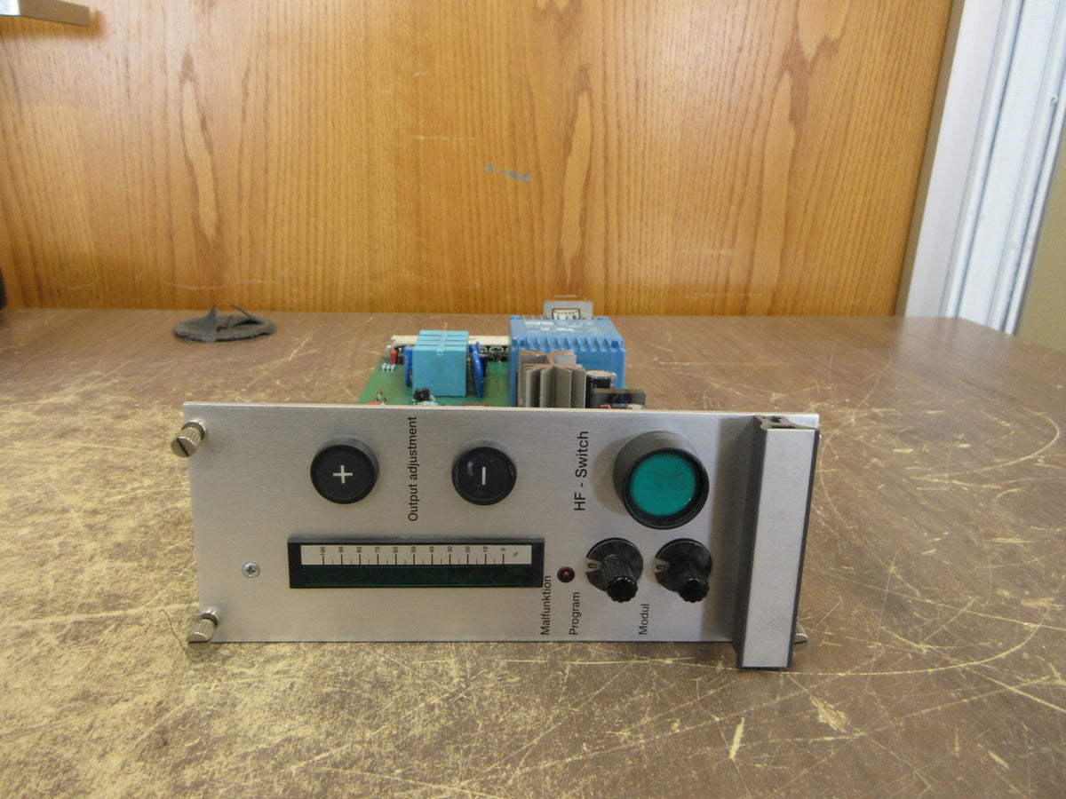 Shalter KKS uP 4.1 Programming Board WS 9328 * No Rear Cable * Used