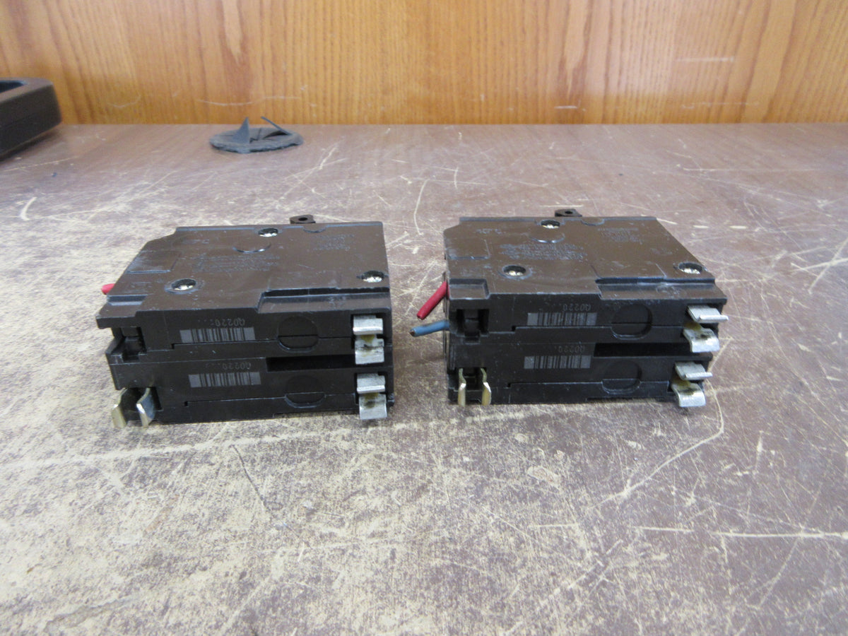 Square D Clip-On Circuit Breaker QO220 20A 120/240V 2P *Lot of 2* Used