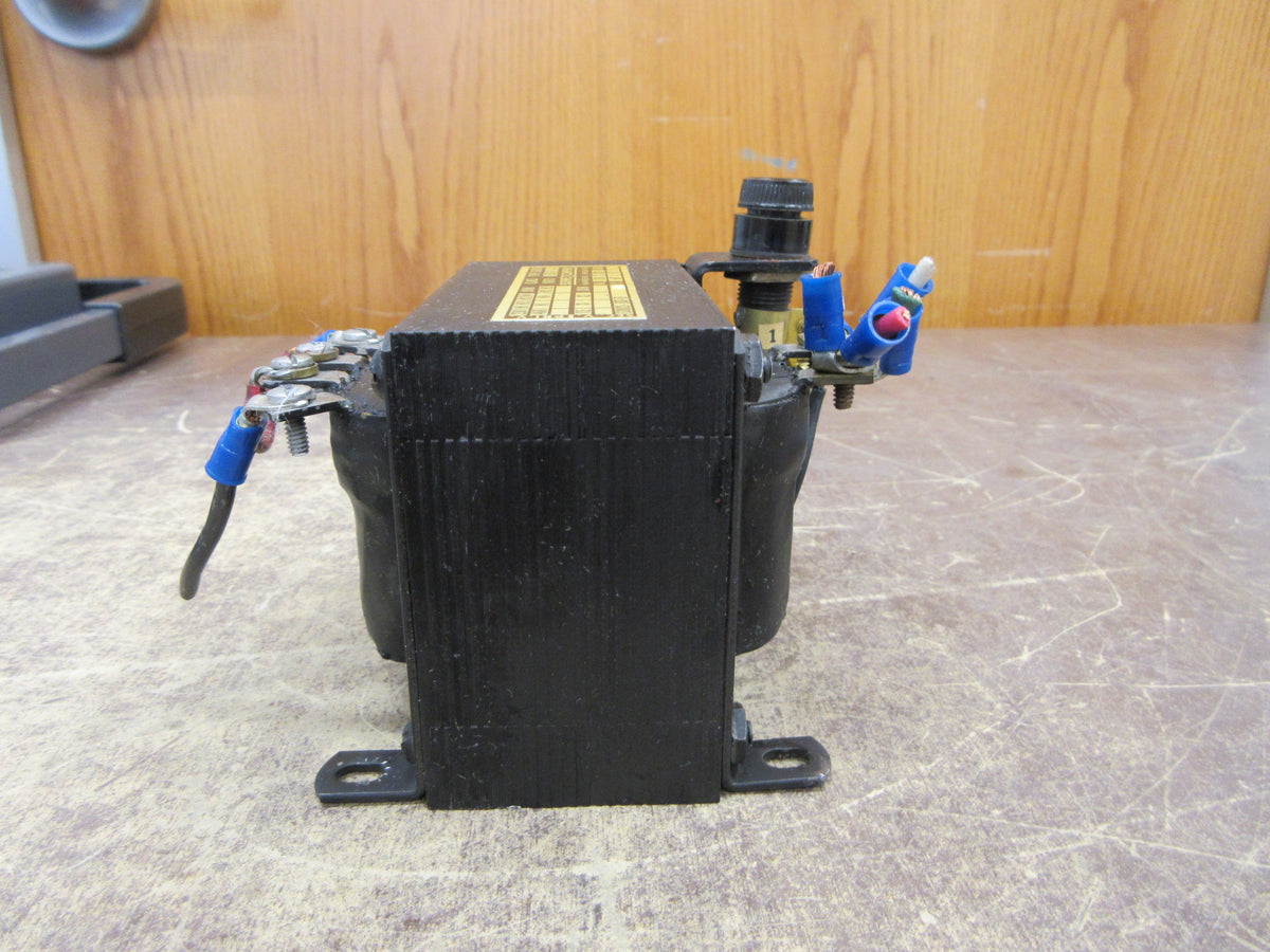 Square D Transformer 9070 E0-3 Ser. A 150VA Pri: 240/480V Sec: 24V w/Fuse Used