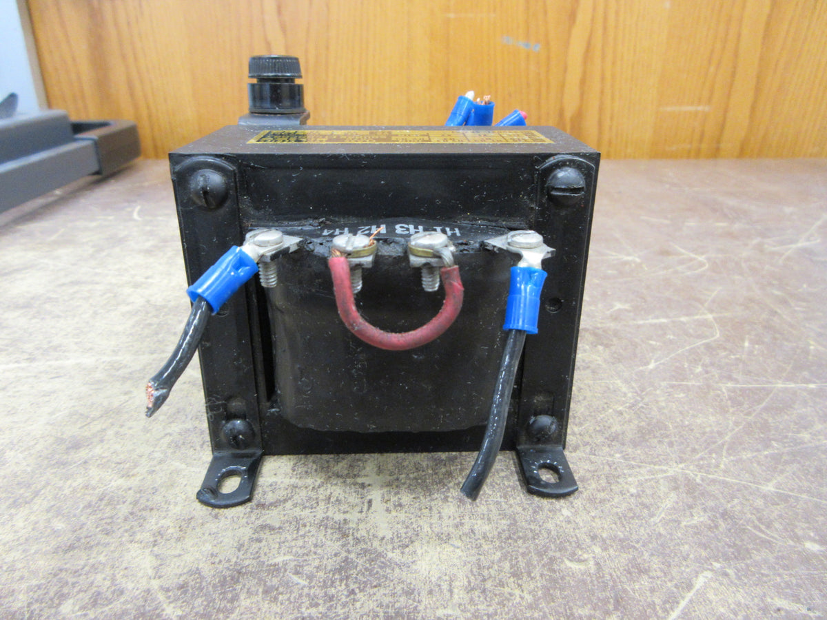 Square D Transformer 9070 E0-3 Ser. A 150VA Pri: 240/480V Sec: 24V w/Fuse Used