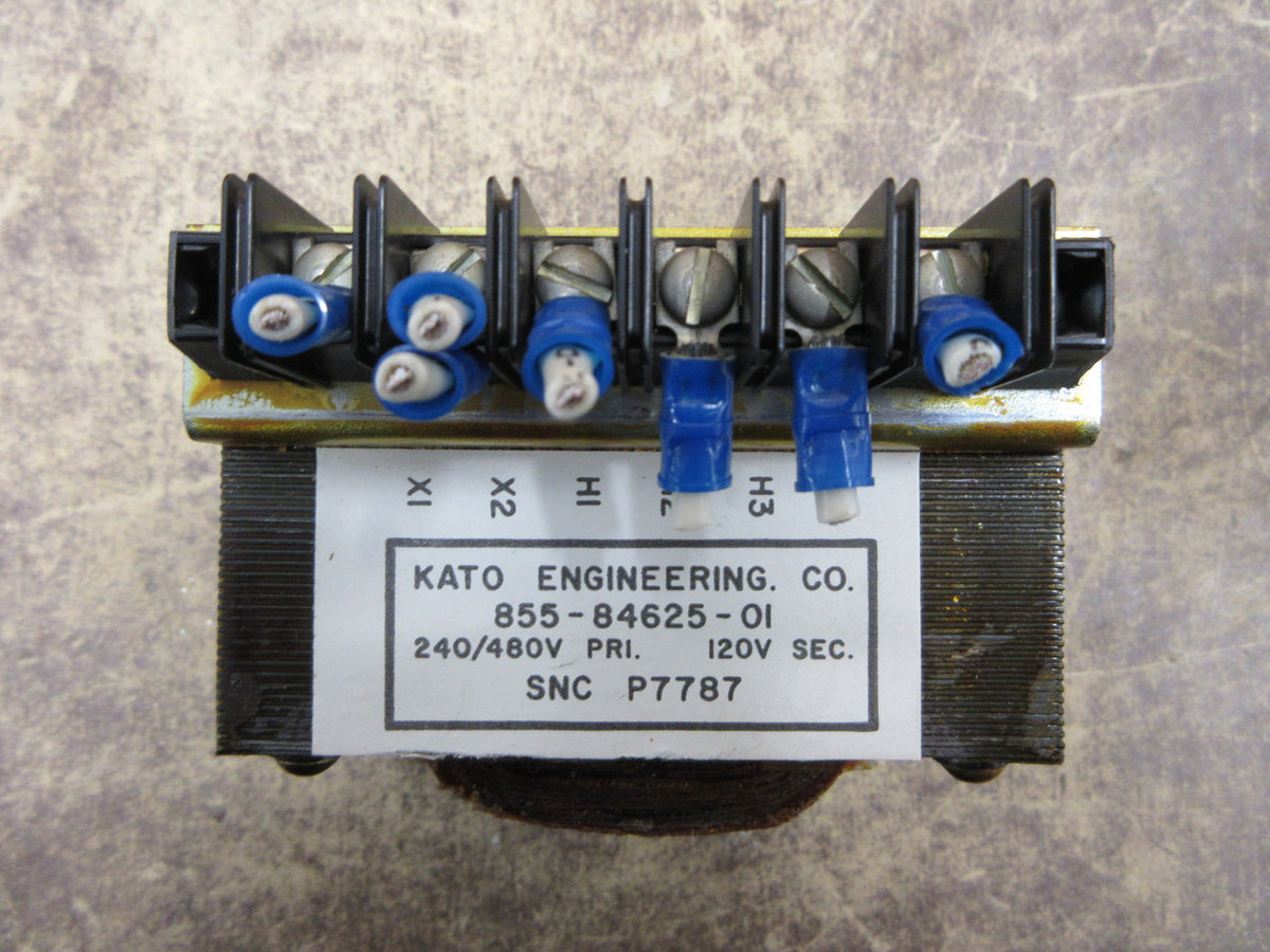 Kato Transformer 855-84G25-01 Pri: 240/480V Sec: 120V Used