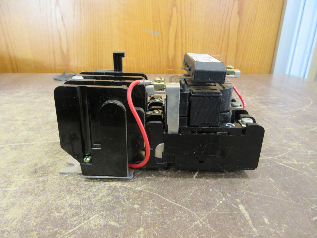 GE Size 00 Starter CR306A0** 115-120V Coil 9A 600V Used
