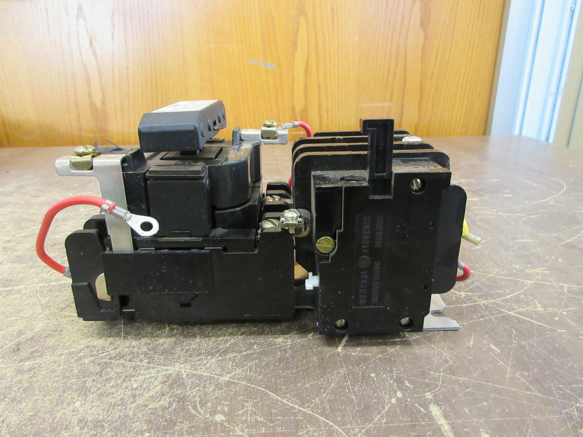 GE Size 00 Starter CR306A0** 115-120V Coil 9A 600V Used