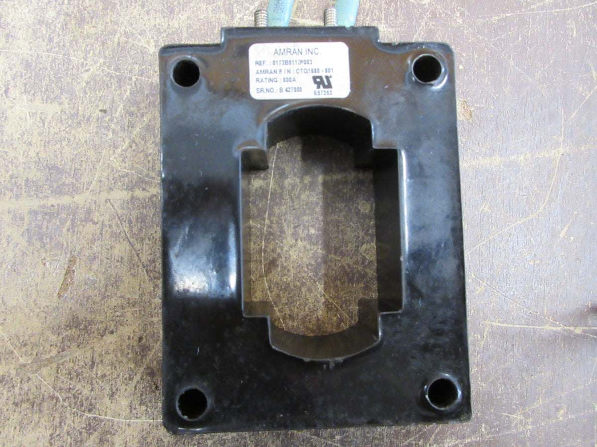 Amran Current Sensor CTQ1680-801 800A Used