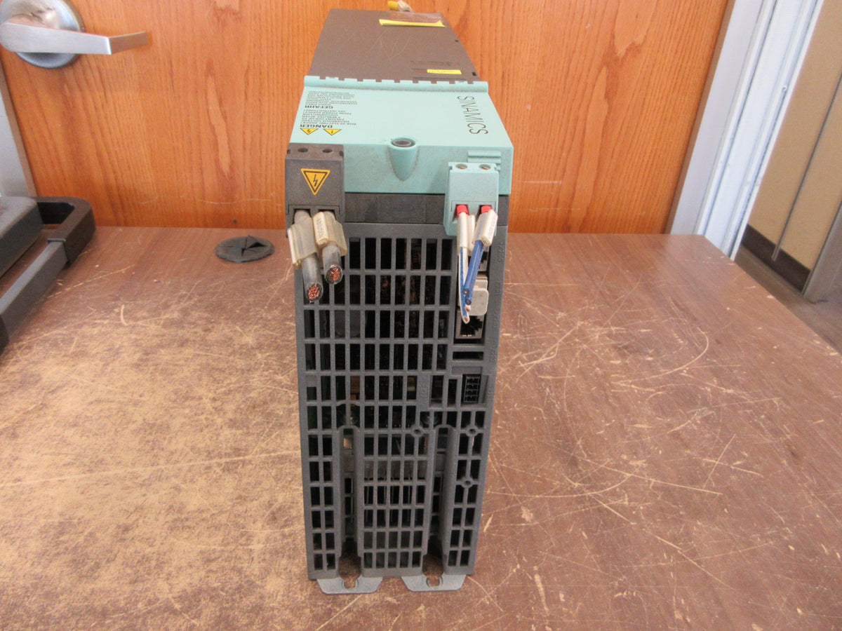 Siemens Single Motor Module 6SL3120-1TE23-0AA3 Ver.D Input: 600VDC Used