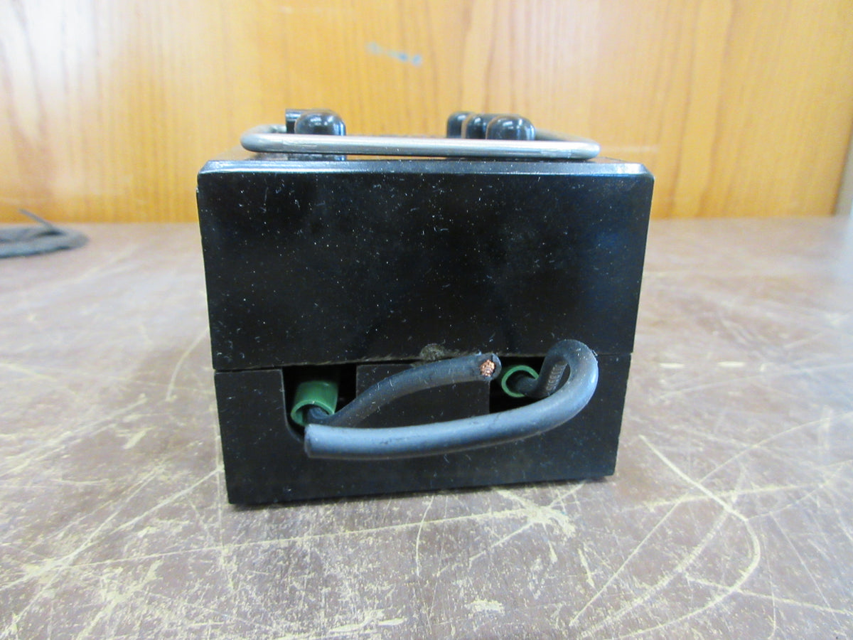 GE Fuse Pullout Switch CLF 30A 600V 2P (2) 10A Fuses Used