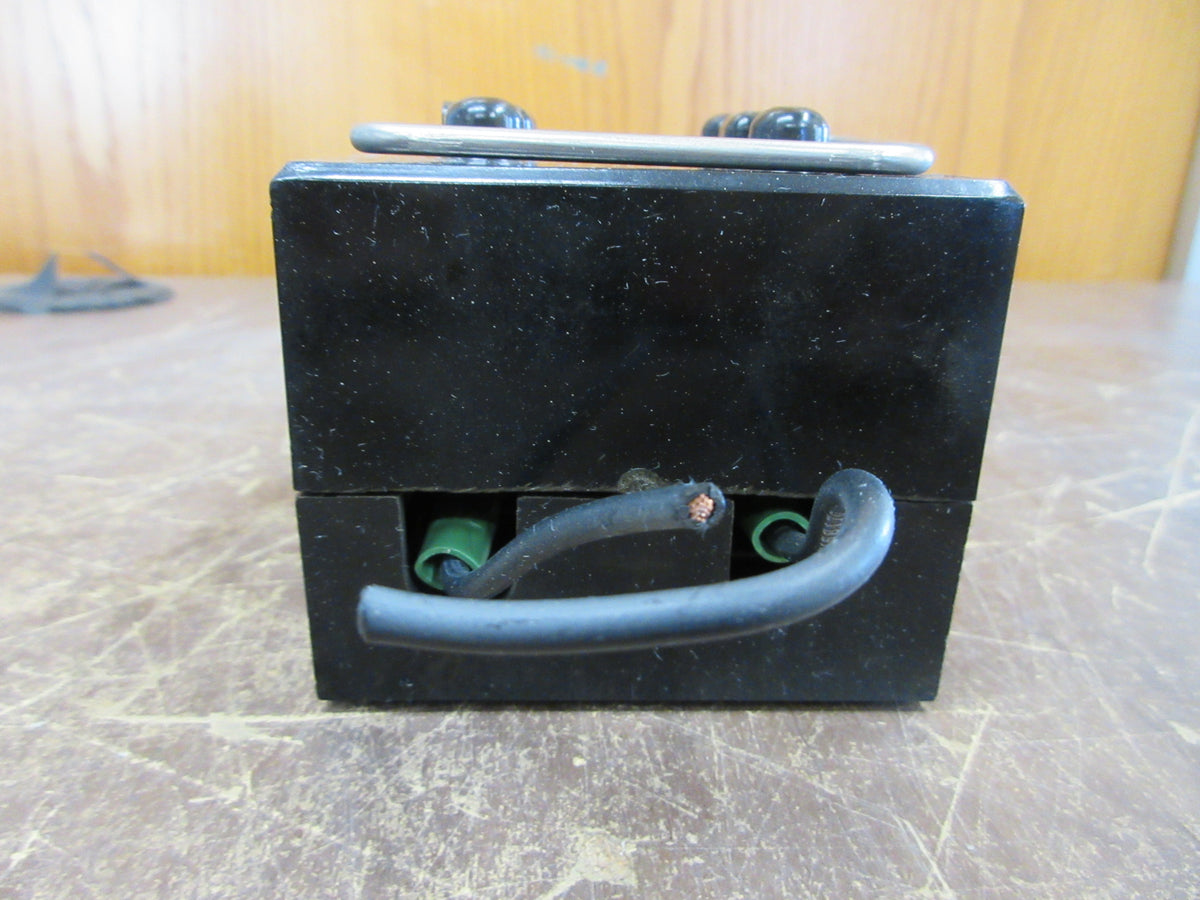 GE Fuse Pullout Switch CLF 30A 600V 2P (2) 10A Fuses Used