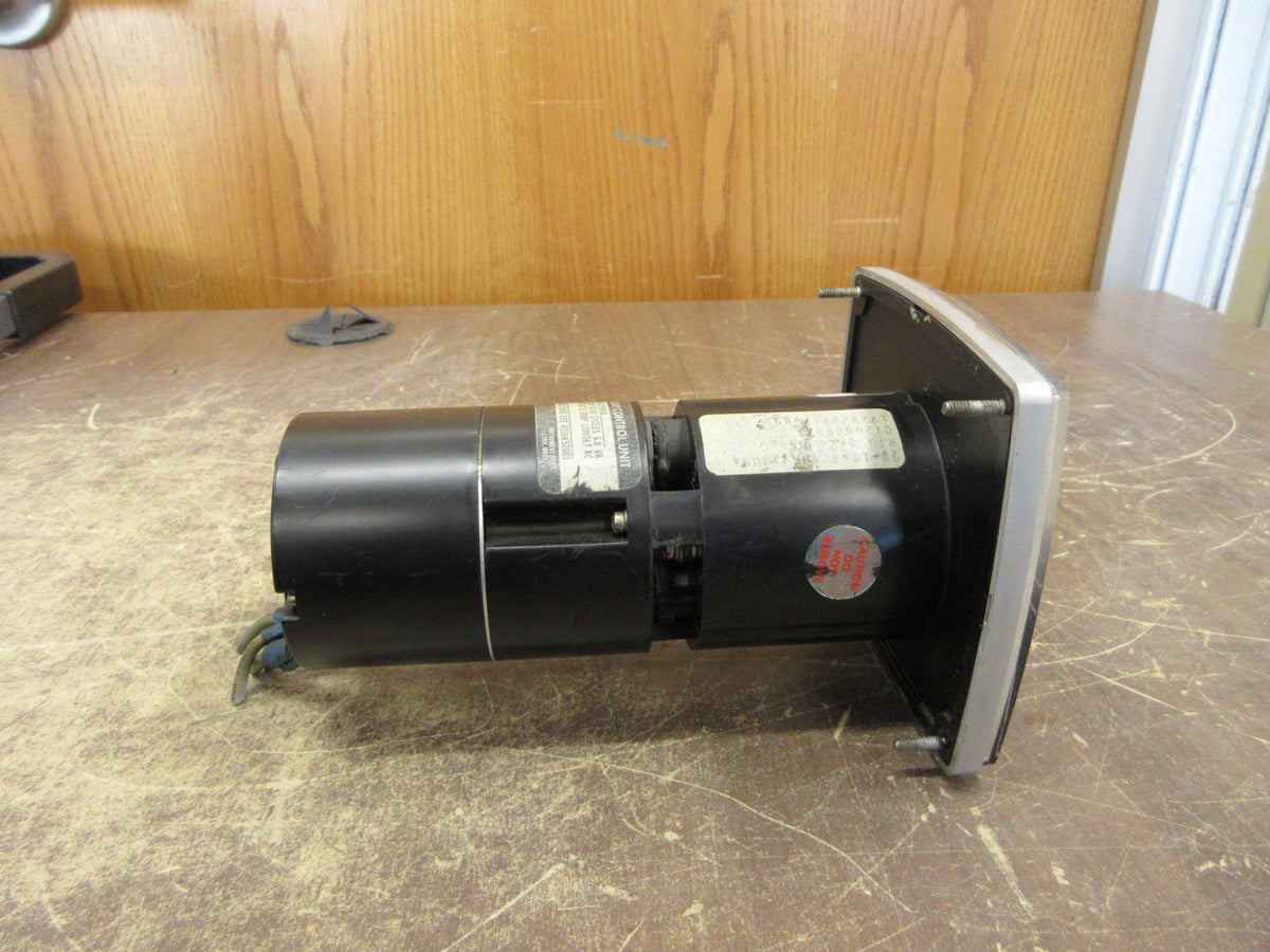 GE AC Ammeter Relay Indicator Set-Point Unit D-1255K16706 W/Control Unit Used