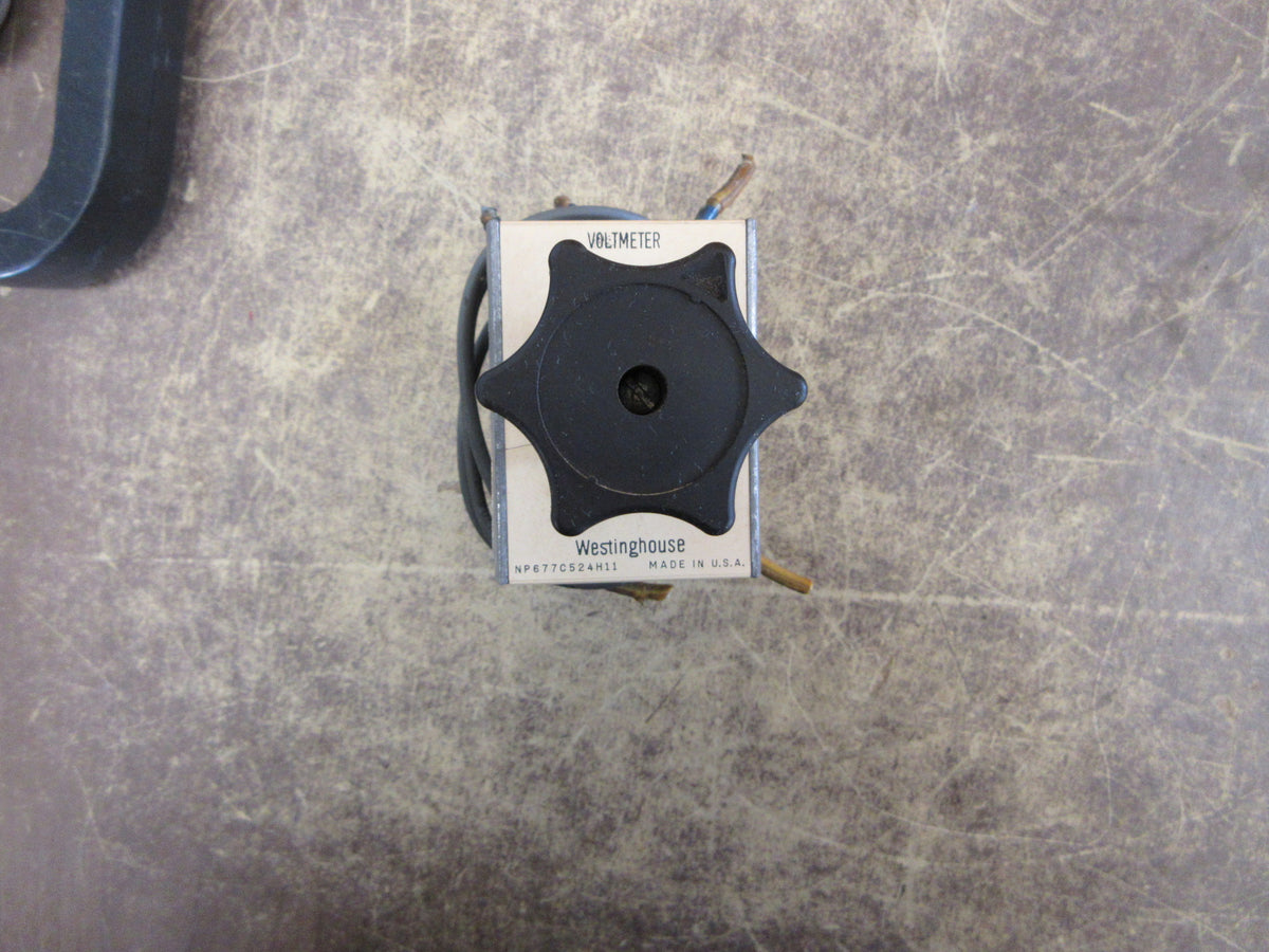 Westinghouse Voltmeter Rotary Switch NP677C524H11 20A 600V Used