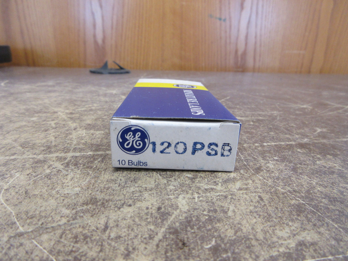 GE Miniature Lamp 120PSB * Box of 10 * New Surplus