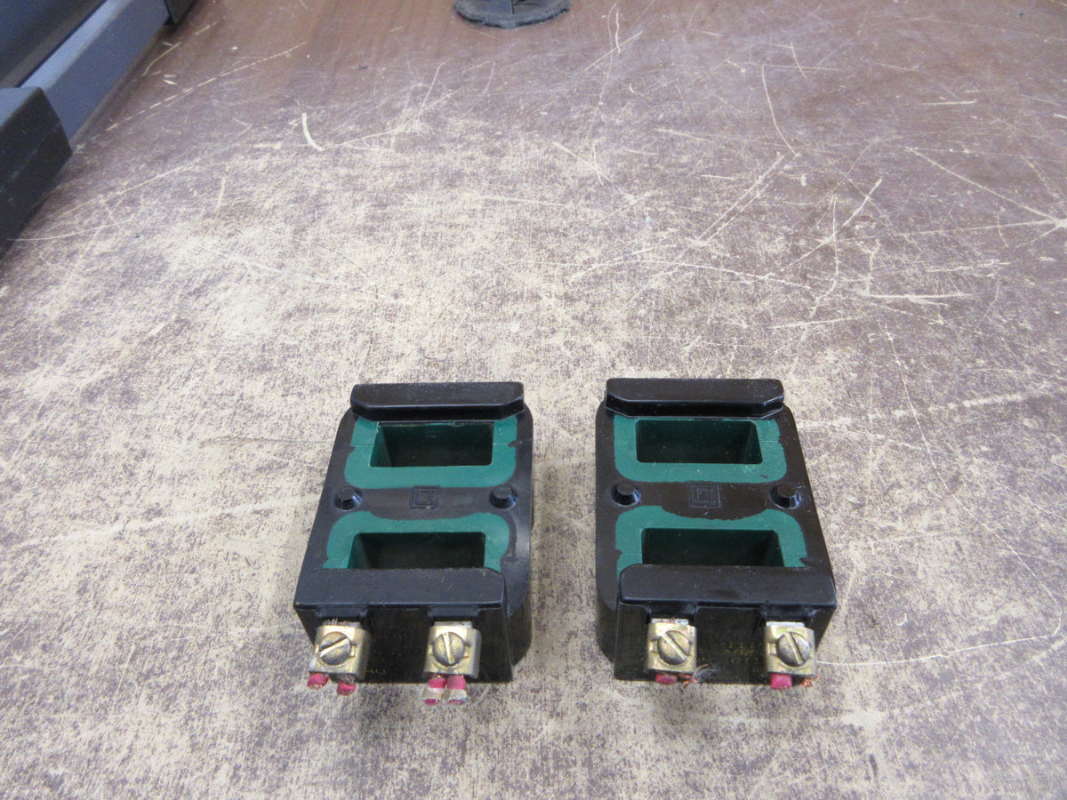 Square D Magnetic Coil 31111-400-44 120V @ 60Hz 110V @ 50 Hz * Lot of 2 * Used