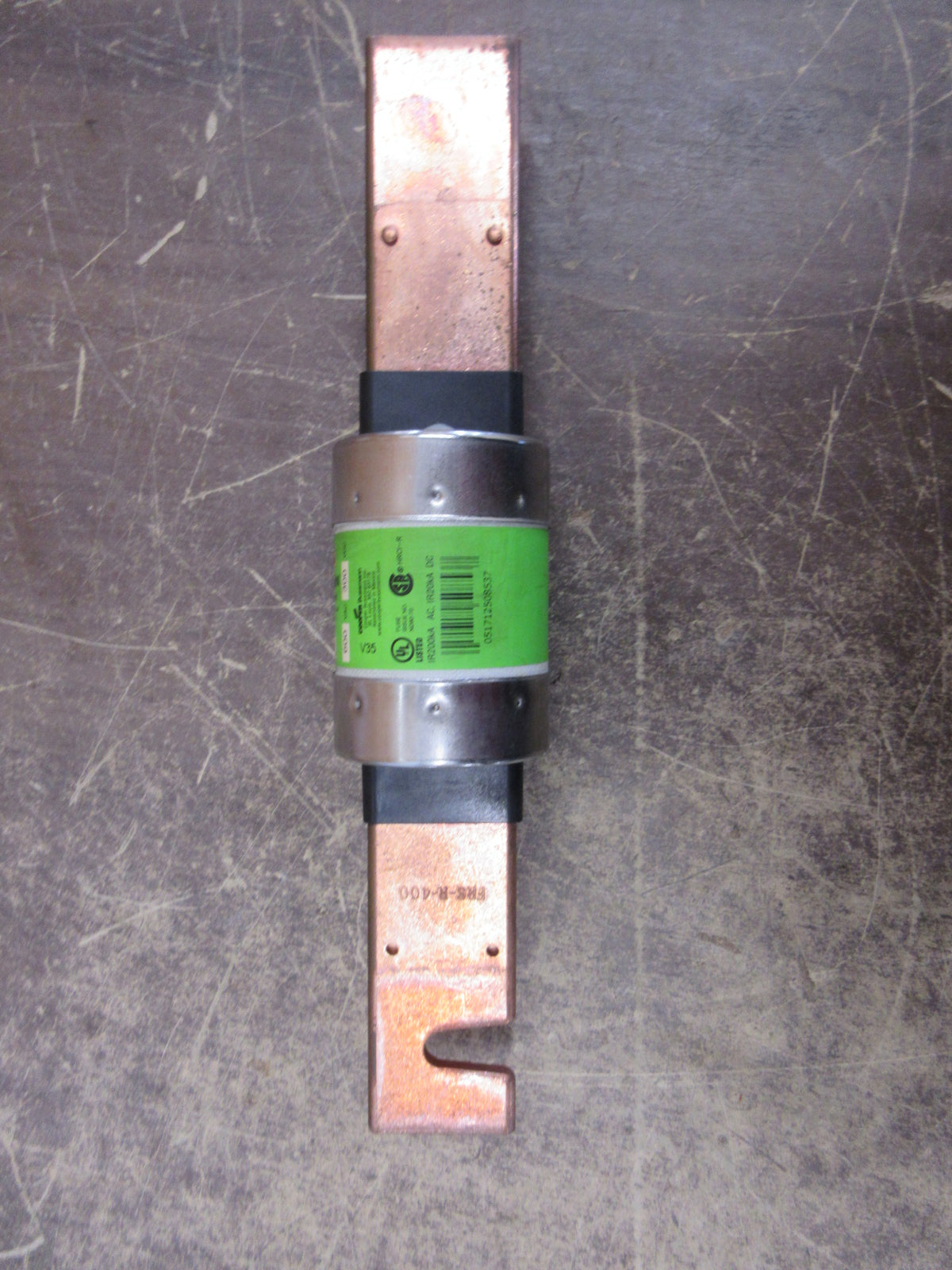 Cooper Bussmann Fusetron Fuse FRS-R-400 400A 600V Used