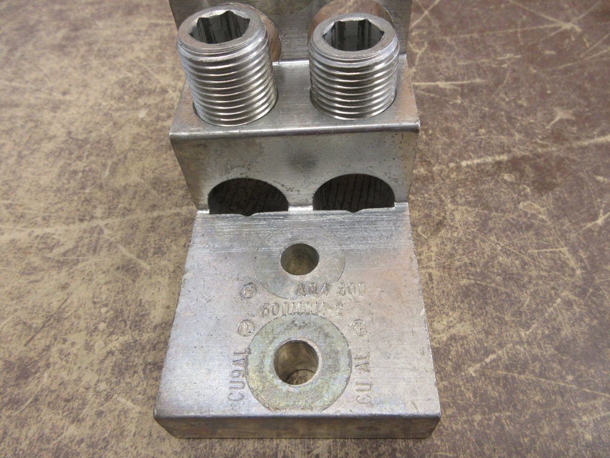 Blackburn Mechanical Lug AQ4-600 600MCM-2 Used