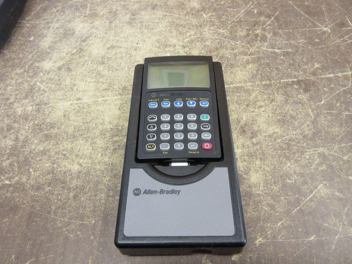 Allen-Bradley Keypad 20-HIM-A3 Ser. A F/W: V3.006 w/External Mount Used