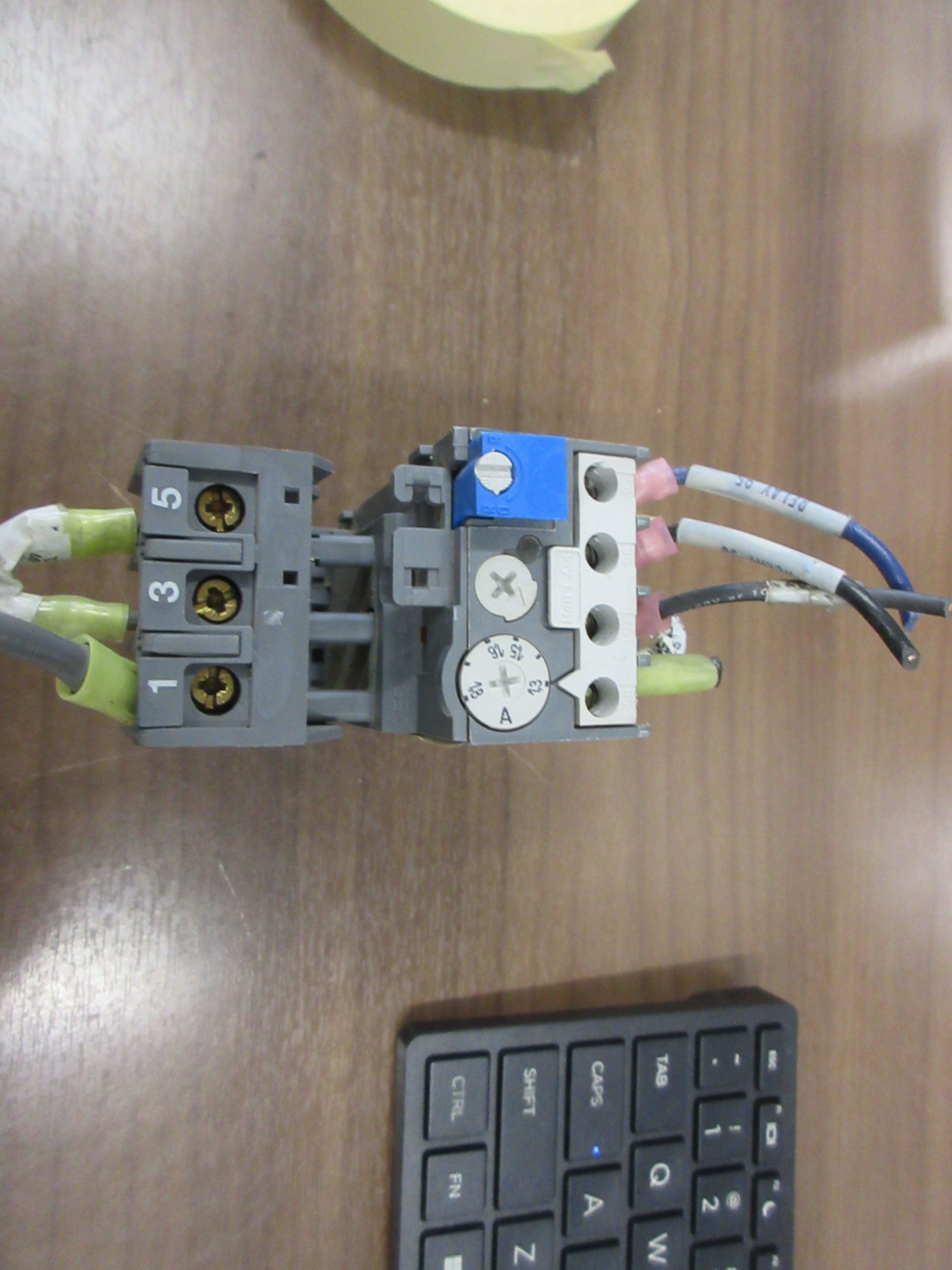 ABB Overload Relay TA25 DU 10-14A 600V 3P Trip: 1.3-1.8A Used