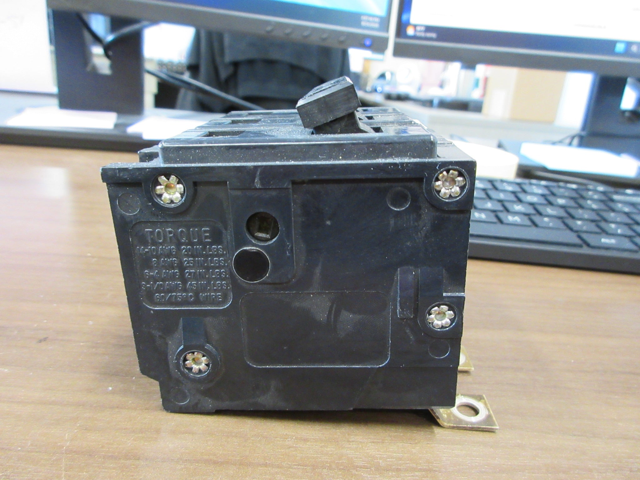 Cutler -Hammer Type BA Bolt-On Circuit Breaker BAB3050H 50A 240V 3P Used