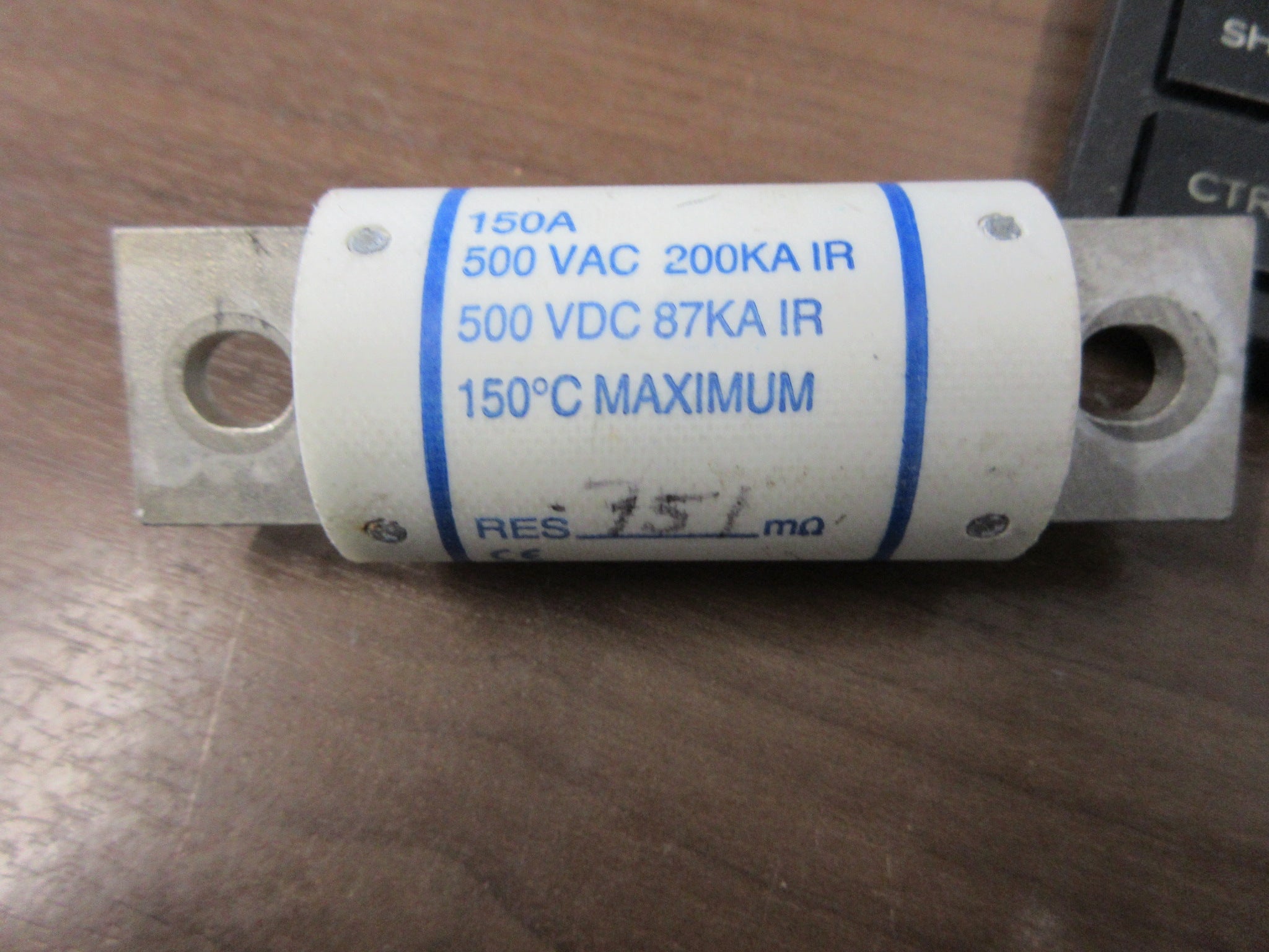 Ferraz Shawmut Amp- Trap Fuse A50QS150-4 150A 500V Used