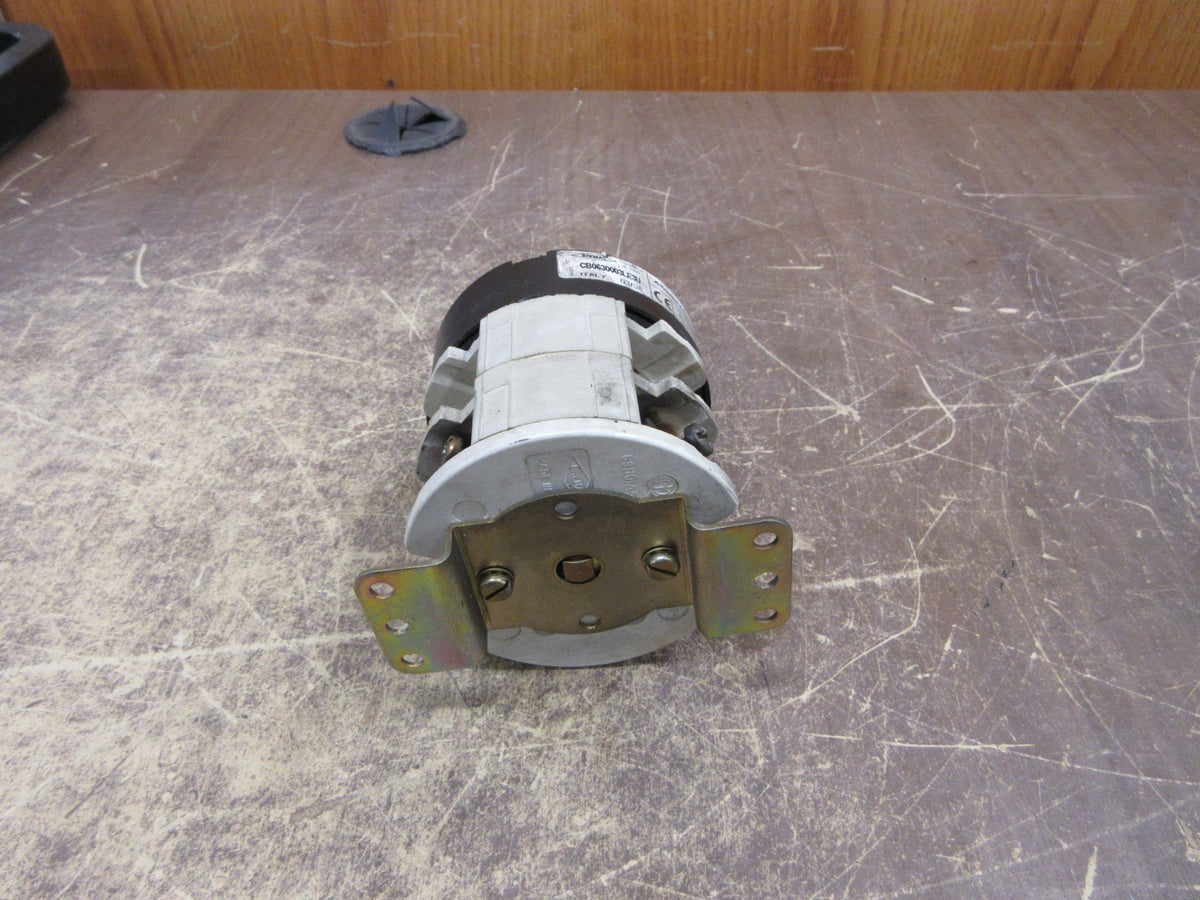 Advance Controls Series A 6300 Disconnect Switch CB0630003LE3U 85A 600V Used