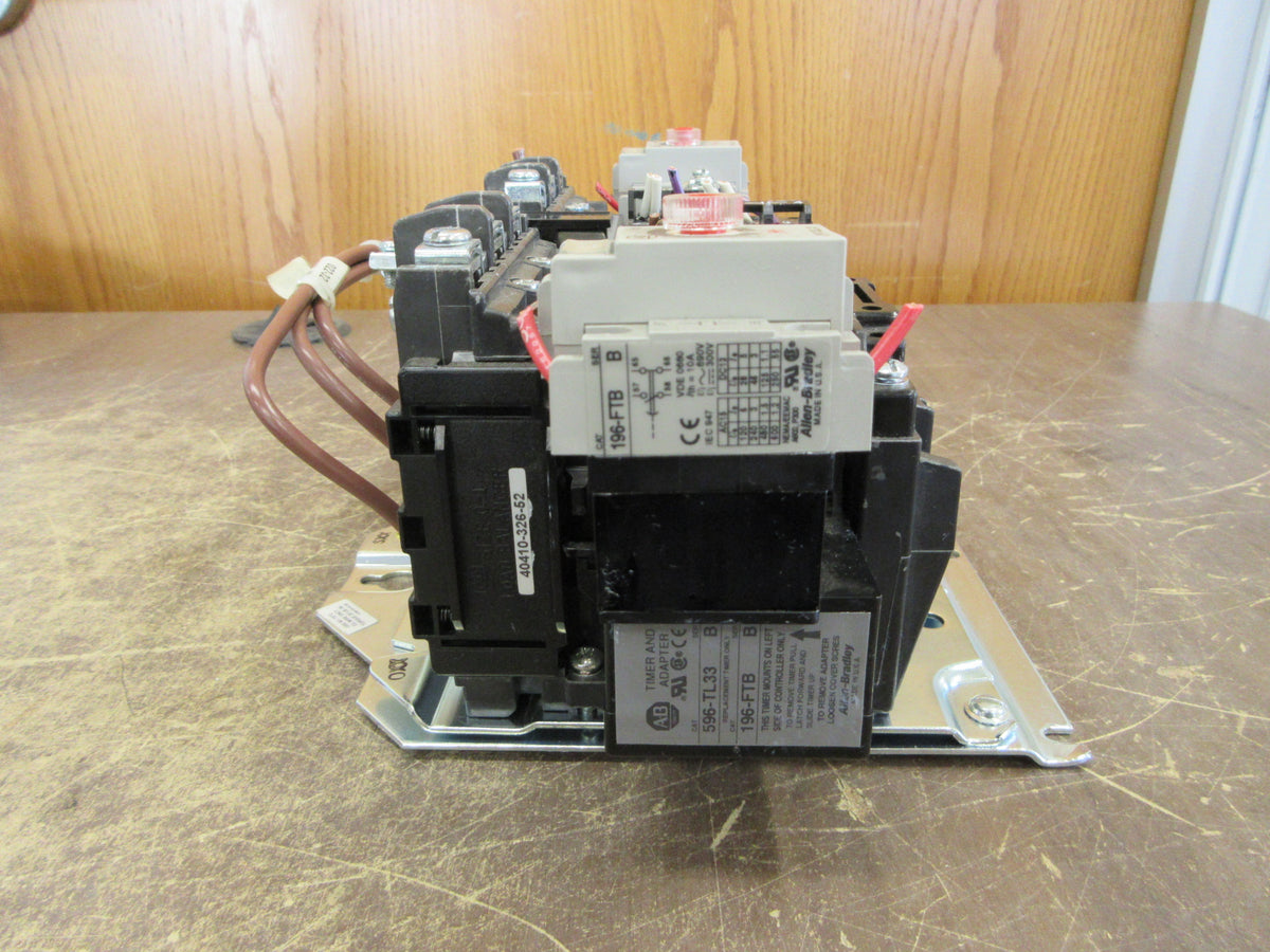 Allen-Bradley Size 1 Reversing Contactor 505-BOB-23 Ser. C 460-480V Coil 27A