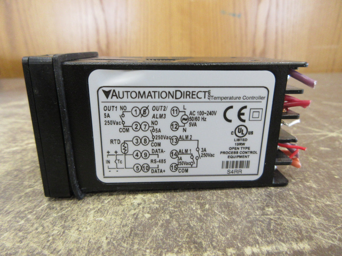 Automation Direct SOLO 4848 Temperature Controller SL4848-PR V1.90 100-240V Used