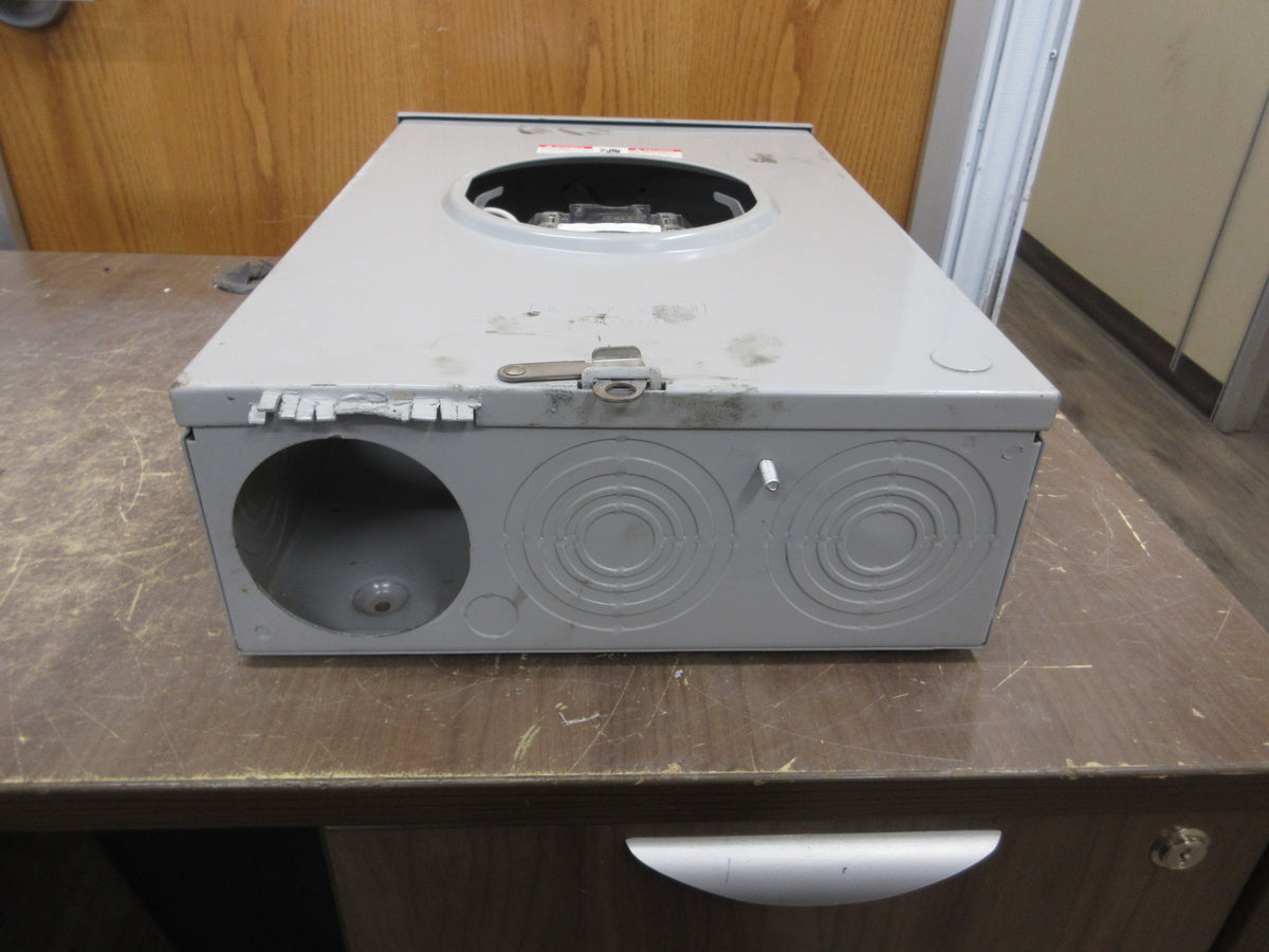 Talon Type HQ-5BU 3R Meter Socket 40405-02CO 200A 600V 1Ph 3W Used