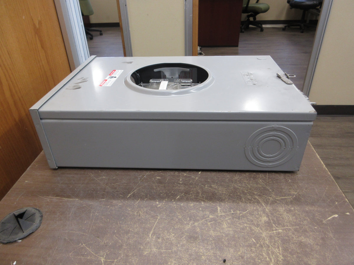 Talon Type HQ-5BU 3R Meter Socket 40405-02CO 200A 600V 1Ph 3W Used